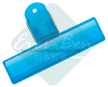 Office supply products-Binder Paper clip-Plastic blue large paper clip wholesale